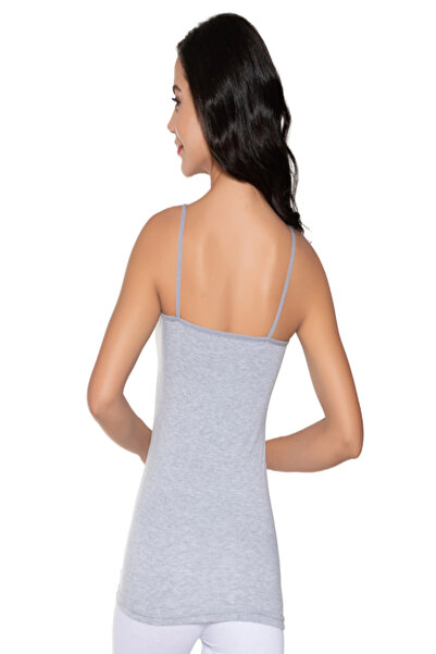 PİERLES Women's 6-Piece Lycra Rope Strap Lace Tank Top