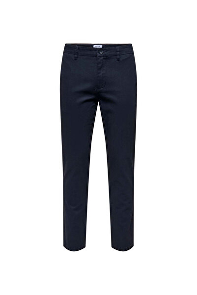 Only & Sons Звичайні брюки з вузькими штанинами темно-синього кольору ONSNICKY PETE SLIM 0241 PANT