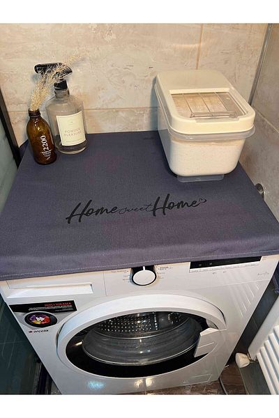 BAGAND Κάλυμμα πλυντηρίου ρούχων Home Sweat Home Printed