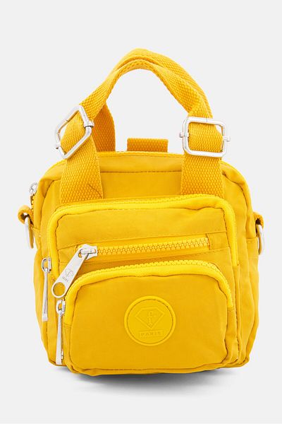 I Love Fashion Women Cleo Cross Body Bag 17 H x 18 L x 15 W cm, Mustard