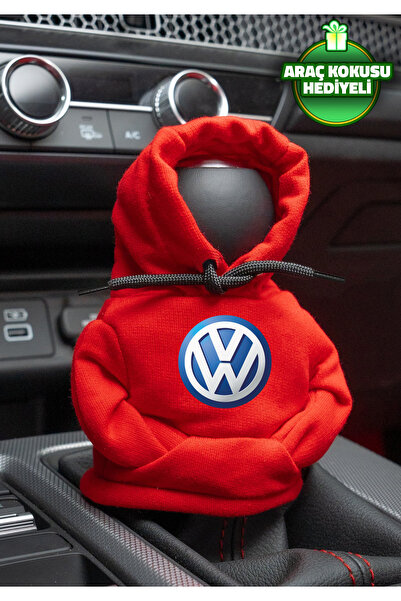Freeyez Volkswagen Red Gear Shift Hoodie Car Gear Shift Outfit Shifter Fleece...