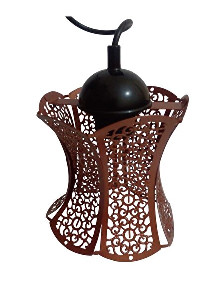 Hazem Tasarım Hürrem Tacı Bakır Renkli Avize | Dekoratif Aydınlatma Avize