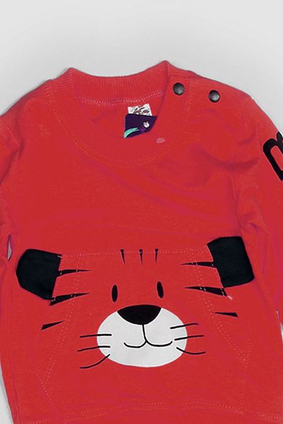 Peki 5-Piece Baby and Child Cotton Ear Set - Boys and Girls Tiger Gift 14505