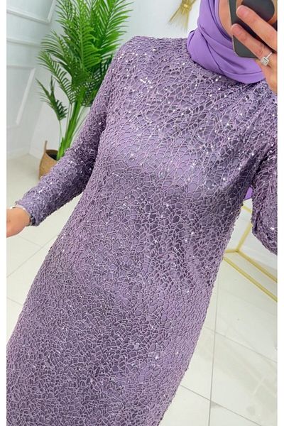 VALENS BOUTİQUE Rochie de seara Hijab Rochie stralucitoare cu pietre