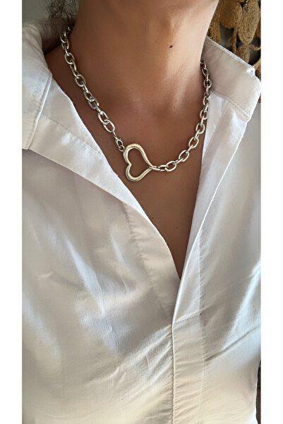 by özllem Basic Chain Heart Necklace