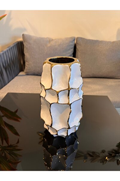 Larus Desenli vazo yükseklik 26cm