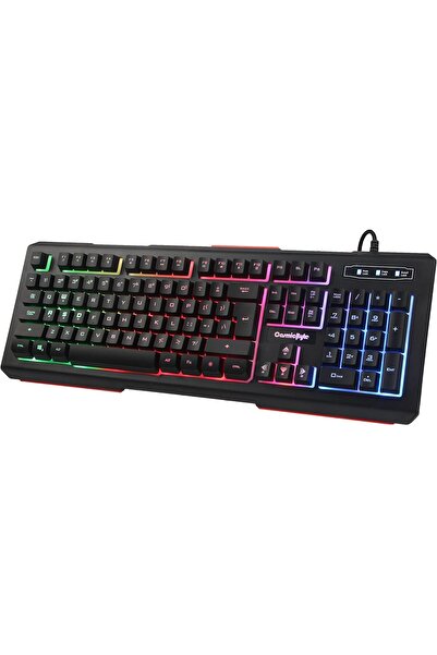 Cosmic Byte Byte Wired Gaming Keyboard |   Rainbow Led |   Rgb Lights |   Gaming Keyboard