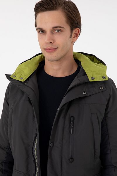 U.S. Polo Assn. Men's Anthracite Coat 50291083 -Vr006