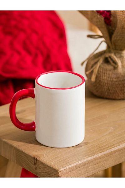 LC Waikiki Lcw Home Ecru Bear Teddy Printed Ceramic Mug