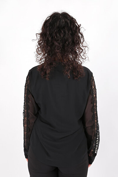 AYHAN Πουκάμισο Guipure με κεντημένη πέτρα με λεπτομέρειες