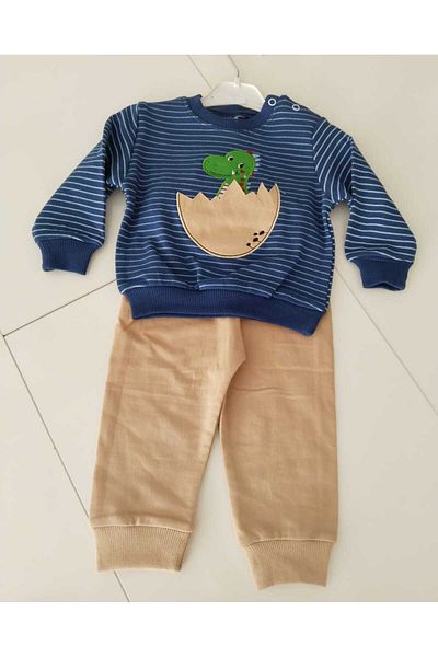 Store Dinosaur Embroidered Baby Set