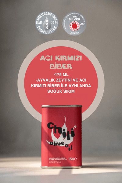 Roda Farm Acı Kırmızı Biber Çeşnili Natürel Sızma Zeytinyağı 175 ml