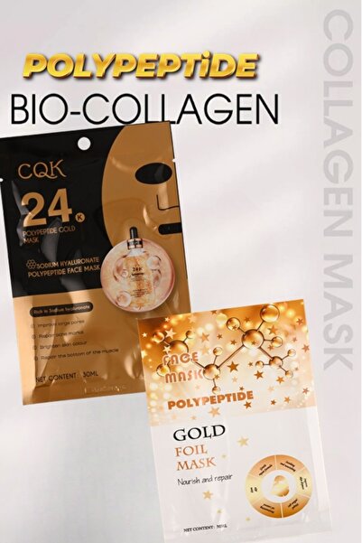 Uniquem Bio Kolajen Kırışıklık Karşıtı Canlandırıcı Polypeptide Kağıt Yüz Mas...