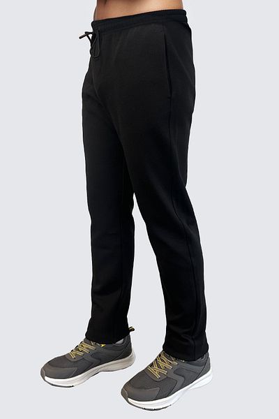 bilcee Peak Men's Black Pocket Sweatpants 7026