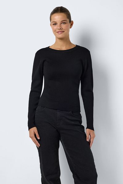 Noisy May NMJAZ O-Neck Knit Sweater - L/S Fwd Noos