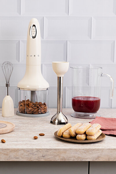 SMEG 50'S Style Tritan™ Renew Krem El Blender Seti HBF03CREU
