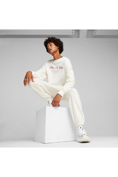 Puma X Ptc Unisex White Sweatpants