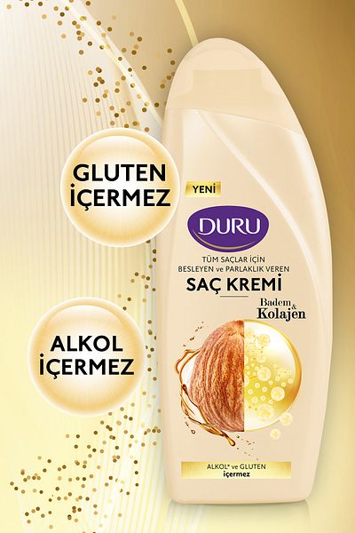 Duru Almond & Collagen Conditioner for All Hair 3x500 ml