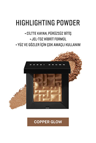 BOBBI BROWN Highlighting Powder Inci Pigmentli Aydınlatıcı Pudra - Copper Glo...