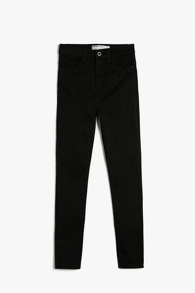 Koton Women's Black Jeans 4Wal40030Mw