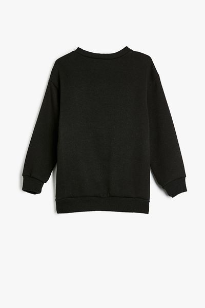 Koton Kids Boy's Black Sweatshirt - 5Wkb10571Tk