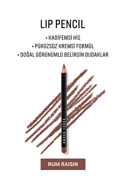 BOBBI BROWN Lip Pencil / Dudak Kalemi - Rum Raisin 716170141381