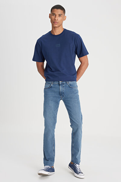 Lee Daren Regular Straight Fit Normal Bel Esnek Jean Kot Pantolon