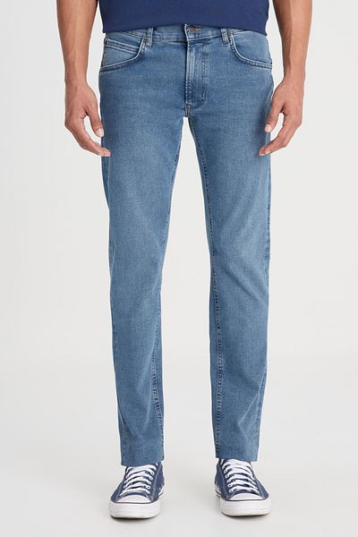 Lee Daren Regular Straight Fit Stretch-Jeans mit normaler Taille