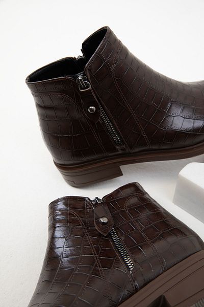 SOHO Hnědé dámské boty Krako - 19553 Model Bootie