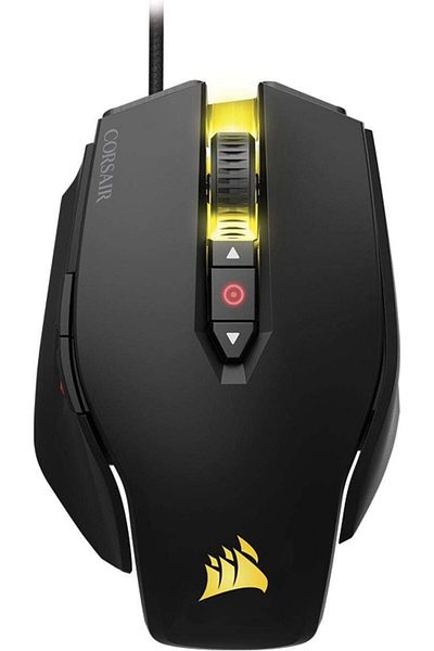 Corsair M65 Pro RGB - ماوس ألعاب FPS - مستشعر بصري 12,000 نقطة في البوصة - أسود