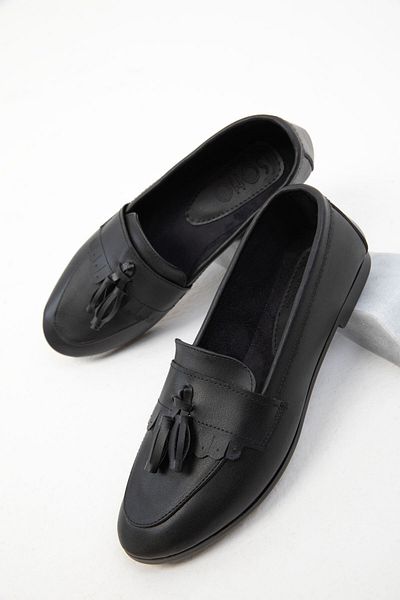 SOHO Dámské černé baleríny - model 19919
