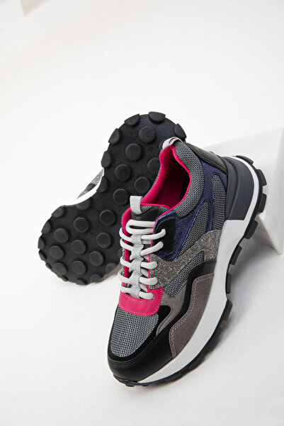 SOHO Black-Smoked Women's Sneaker 19841