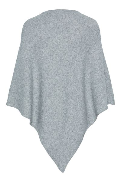 PIECES Lurex Poncho in Form von Fortuna – 102 x 83 cm, 266 g