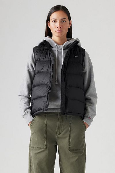 Levi's Polly sbalitelná vesta černá