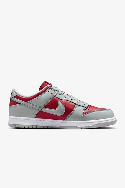 Nike DUNK LOW QS - Varsity Rot/Silber-Weiß Sneaker