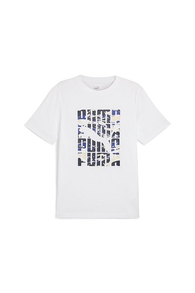 Puma Puma White Camo Graphic T-Shirt