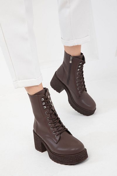 SOHO Brown Women's Boots & Booties 20009