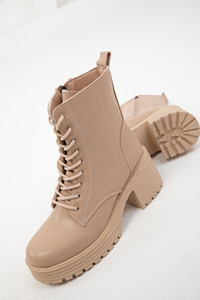 SOHO Nude Kadın Bot & Bootie 18476