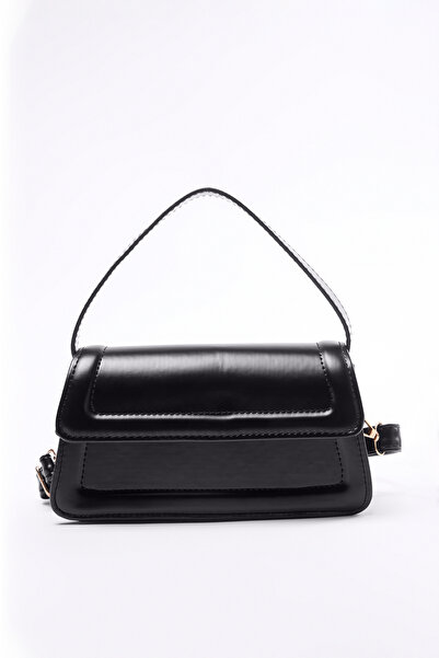 TRENDYOL SHOES Černá crossbody dámská mini/malá městská taška TWOAW25OC00002