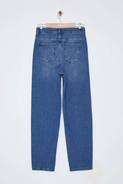 Trendyol Collection Μπλε ανδρικό φαρδύ τζιν TMNAW25JE00011