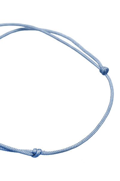 ELLI Dámský náramek se symbolem tlapky s textilem ze sterlingového stříbra 925