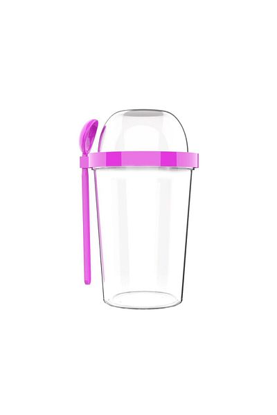 zweikell Capsule Pink Bpa Free 550 ml Food Carrying Container