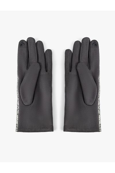 Koton Metallic Shiny Inflatable Gloves