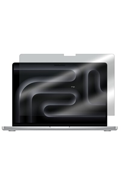 Engo Apple MacBook Pro M4 Hayalet Ekran Koruyucu 14.2 inç Şeffaf
