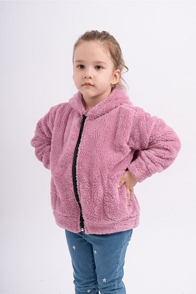 Sweets Collection Плюшено джобно яке за момичета Polar Welsoft