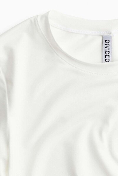 H&M Long-sleeved microfibre top