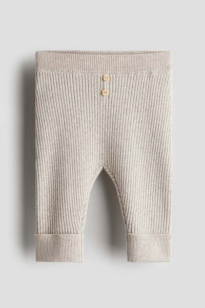 H&M Rib-knit trousers