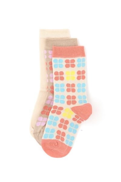 U.S. Polo Assn. Girl's Salmon Socks 50295792-Vr047