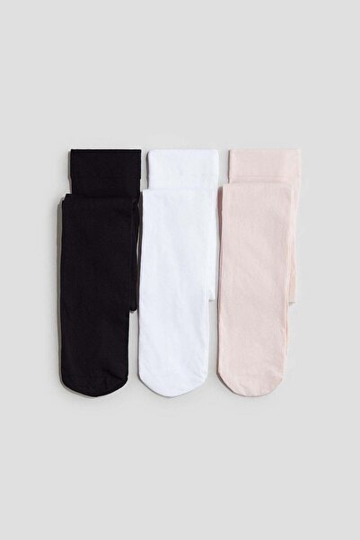 H&M 3-pack tights
