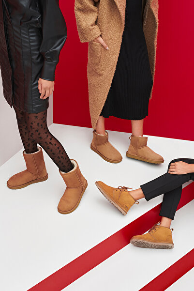 UGG W Classıc Short Iı 1016223 Chestnut Taba